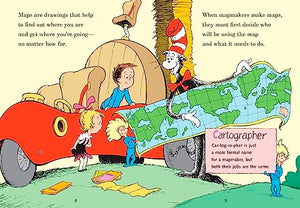 There's a Map on My Lap! All About Maps (The Cat in the Hat's Learning Library),Used