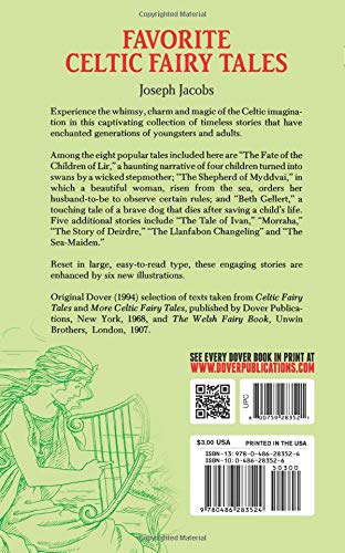 Favorite Celtic Fairy Tales (Dover Children's Thrift Classics),Used