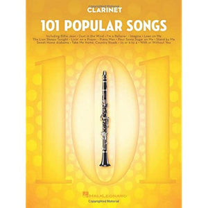 101 Popular Songs: for Clarinet,Used