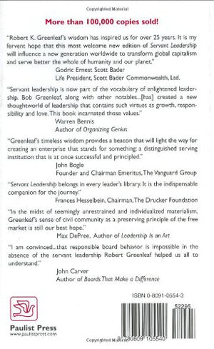 Servant Leadership: A Journey Into The Nature Of Legitimate Power And Greatness 25Th Anniversary Edition,Used
