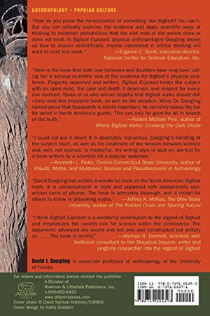 Bigfoot Exposed: An Anthropologist Examines America'S Enduring Legend,New