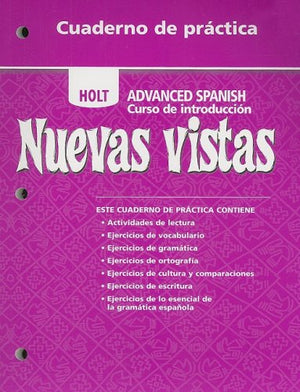 Nuevas Vistas: Cuaderno Practica Intro,Used