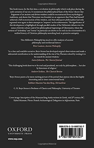 PostHellenistic Philosophy: A Study of its Development from the Stoics to Origen,Used