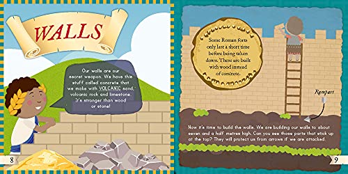 Building a Roman Fort (Life Long Ago),Used