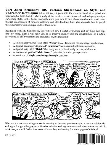 Carl Allen Schoner's Big Cartoon Sketchbook,Used