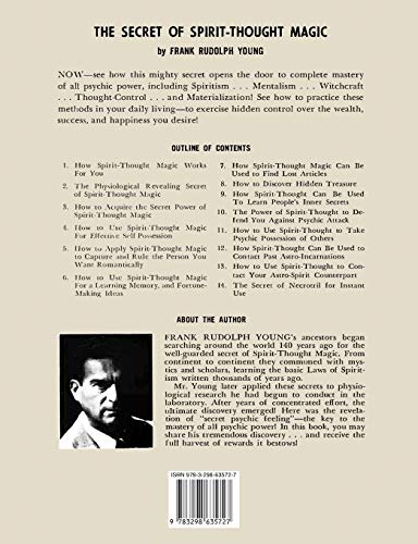 The Secret of SpiritThought Magic,Used