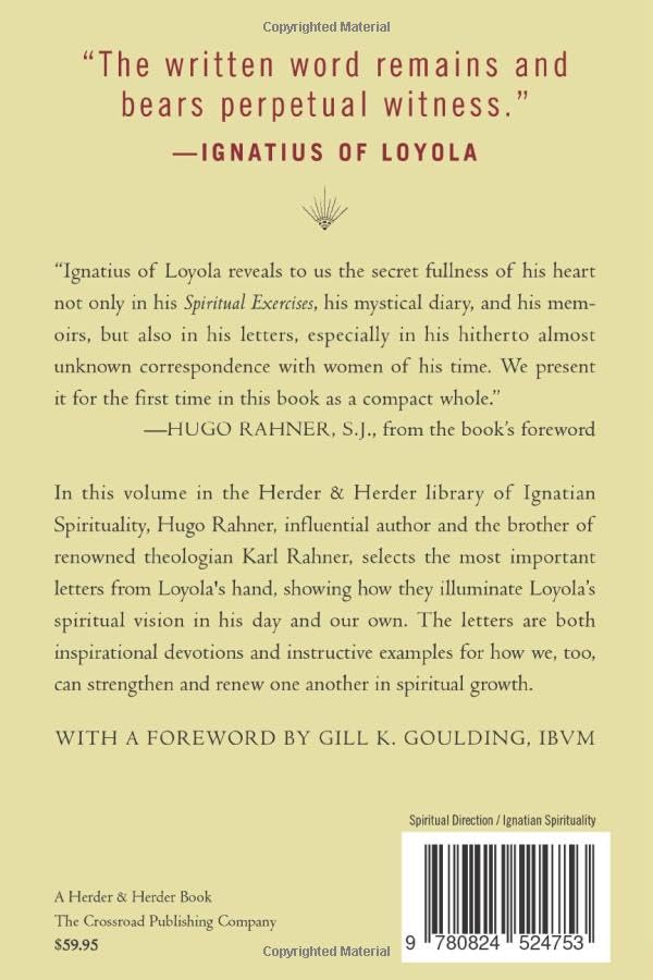 St. Ignatius Loyola: Letters to Women,Used