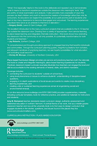 Placebased Curriculum Design: Exceeding Standards through Local Investigations,Used