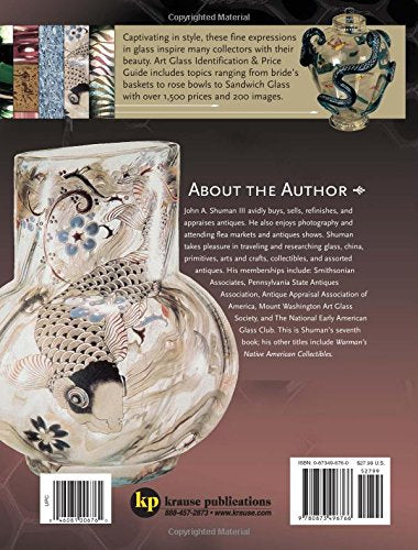 Art Glass: Identification & Price Guide,Used