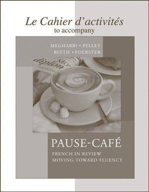 Cahier d'activits to accompany Pausecaf,Used