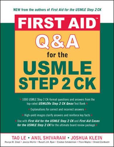 First Aid Q&A for the USMLE Step 2 CK (First Aid Series),Used