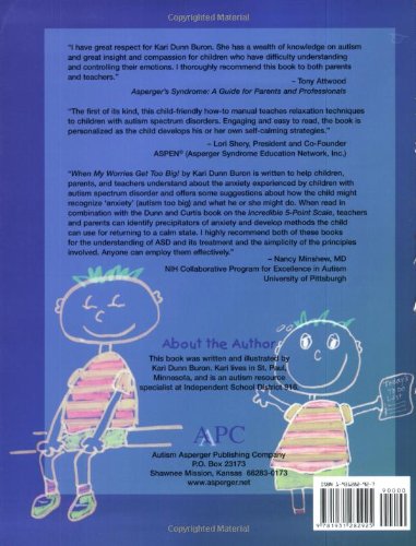 When My Worries Get Too Big!: A Relaxation Book for Children Who Live With Anxiety,Used