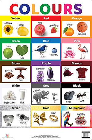 Charts: Colours Charts (Educational Charts For Kids)
