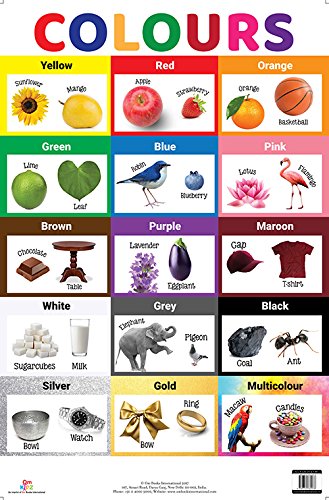 Charts: Colours Charts (Educational Charts For Kids)