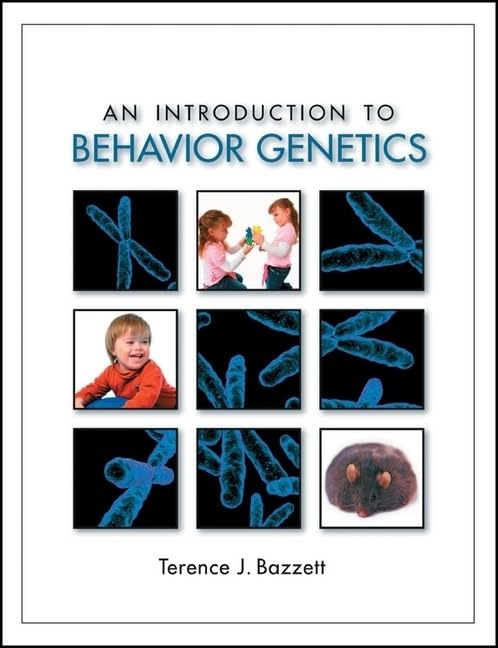 An Introduction to Behavior Genetics,Used
