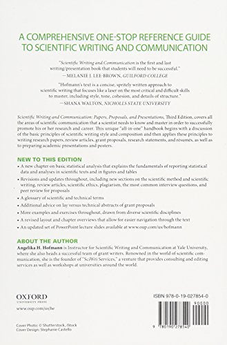Scientific Writing And Communication: Papers, Proposals, And Presentations,Used