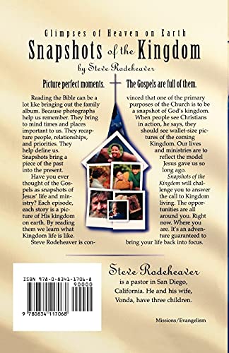 Snapshots Of The Kingdom: Glimpses Of Heaven On Earth,Used