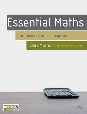 Essential Maths: for Business and Management,Used