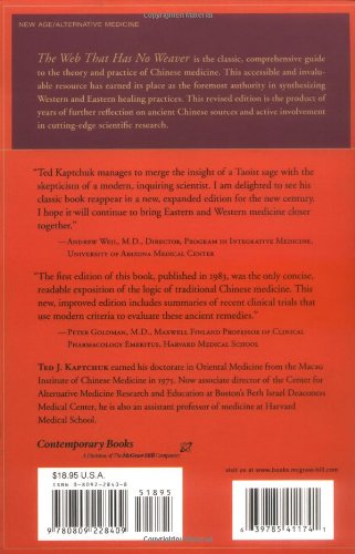 The Web That Has No Weaver : Understanding Chinese Medicine,New