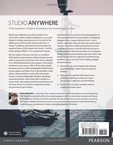 Studio Anywhere: A Photographer's Guide to Shooting in Unconventional Locations,Used
