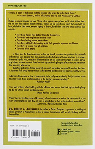 Silent Sons: A Book For And About Men,New