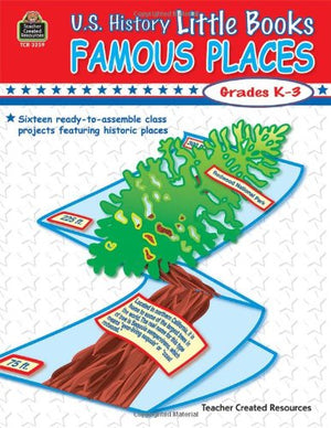 Us History Little Books Famous Places: Grades K3,Used