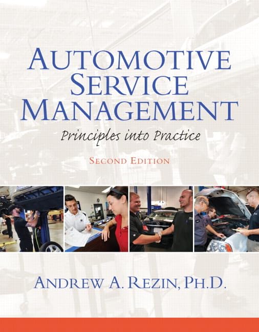 Automotive Service Management (2nd Edition) (Automotive Comprehensive Books),Used