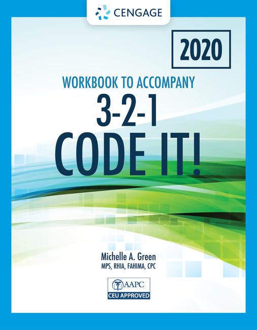 Student Workbook For Green'S 321 Code It! 2020 Edition