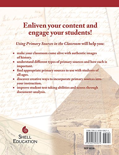 Using Primary Sources in the Classroom (Professional Resources),Used