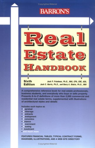 Real Estate Handbook (BARRON'S REAL ESTATE HANDBOOK),Used