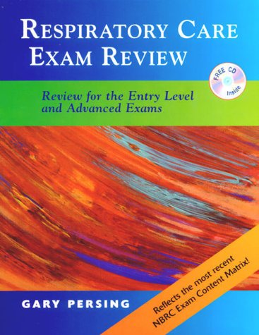 Respiratory Care Exam Review: Review for the Entry Level and Advanced Exams (Book with CDROM),Used