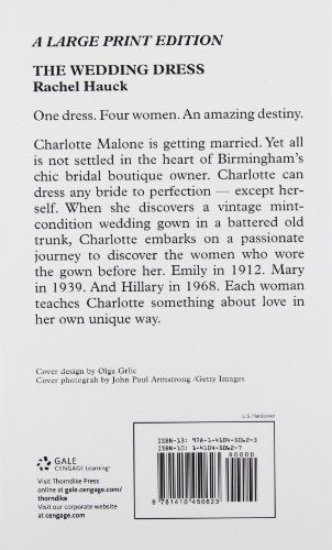 The Wedding Dress (Thorndike Press Large Print Christian Romance),New