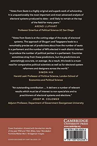 Votes from Seats: Logical Models of Electoral Systems,Used