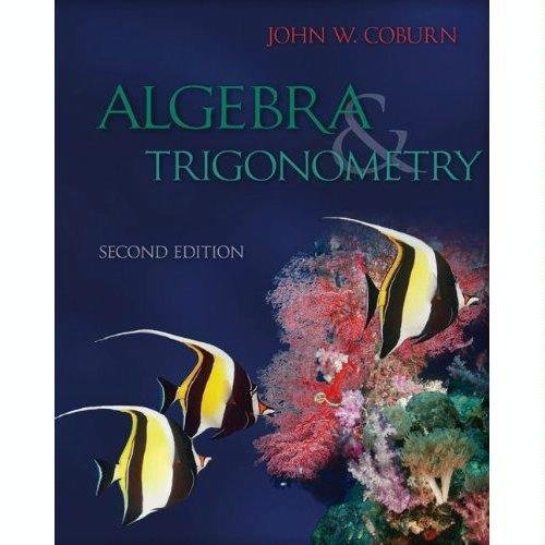 Algebra And Trigonometry,Used