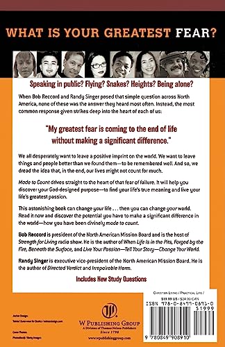 Made to Count: Discovering What to Do with Your Life,Used