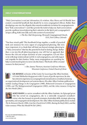 Holy Conversations: Strategic Planning as a Spiritual Practice for Congregations,New