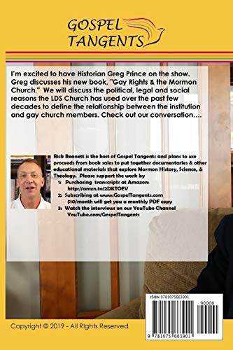 Greg Prince on History of Gay Rights & LDS Church,Used