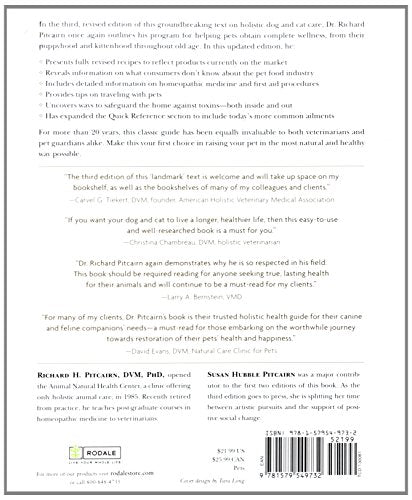Dr. Pitcairn'S Complete Guide To Natural Health For Dogs & Cats