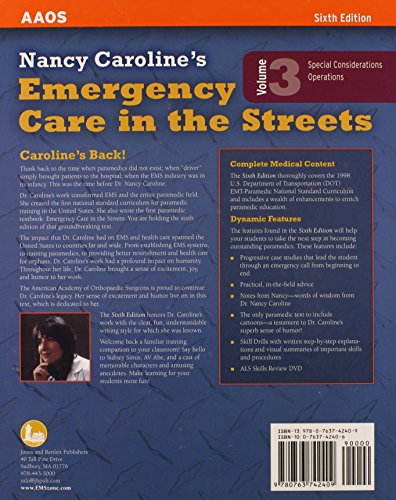Nancy Caroline's Emergency Care in the Streets, Vol. 3,Used