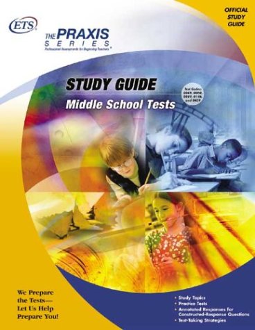 Study Guide for the Middle School Tests (Praxis Series),Used