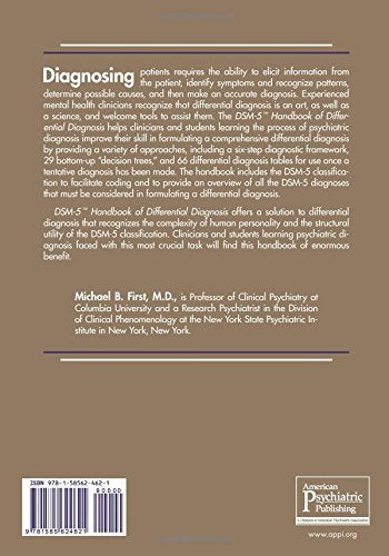 DSM5TM Handbook of Differential Diagnosis,Used