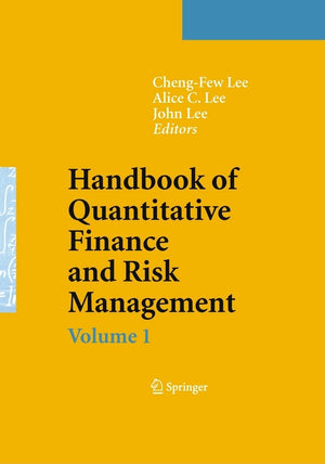 Handbook of Quantitative Finance and Risk Management (v. 13),Used