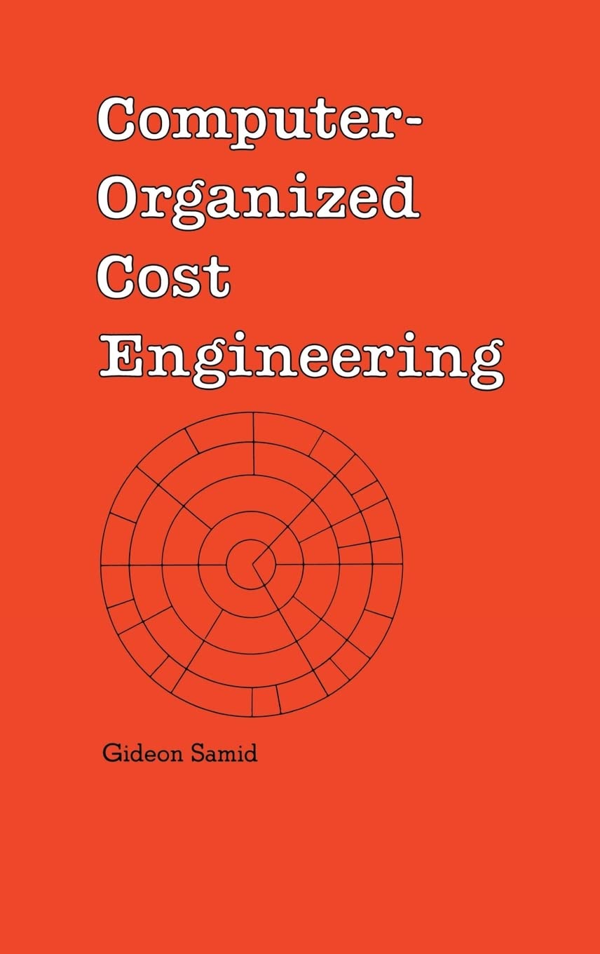 ComputerOrganized Cost Engineering,Used