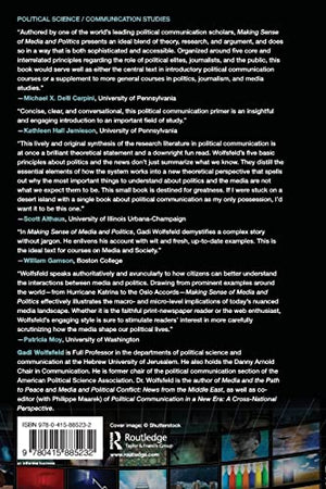 Making Sense of Media and Politics: Five Principles in Political Communication,Used