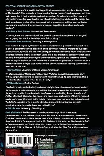 Making Sense of Media and Politics: Five Principles in Political Communication,Used