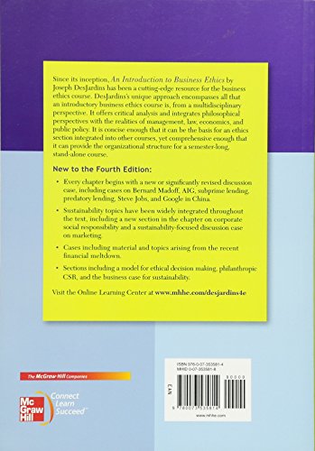 An Introduction To Business Ethics,New