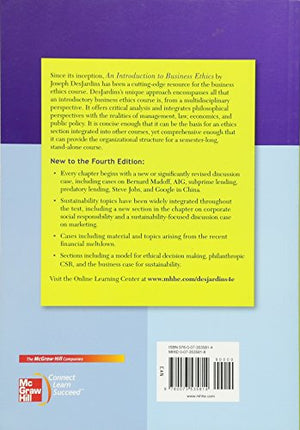 An Introduction To Business Ethics-used