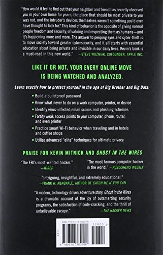 The Art of Invisibility: The World's Most Famous Hacker Teaches You How to Be Safe in the Age of Big Brother and Big Data,Used