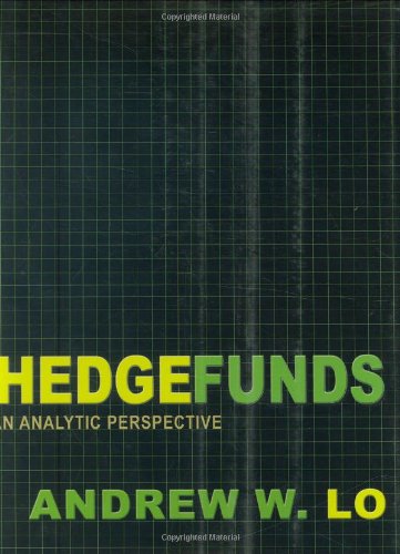 HedgeFunds: An Analytic Perspective (Advances in Financial Engineering, 2),Used