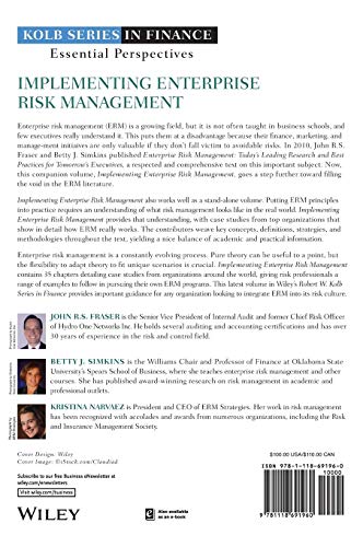 Implementing Enterprise Risk ( (Robert W. Kolb),Used